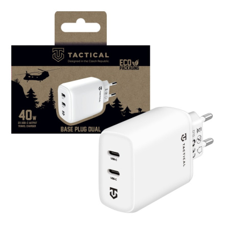 Tactical Base Plug Dual 40W White, 57983118429
