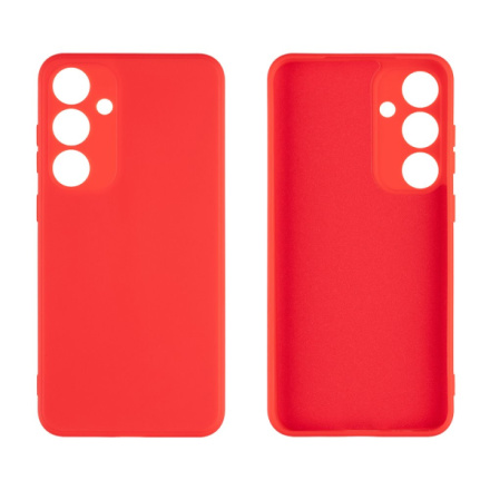 OBAL:ME Matte TPU Kryt pro Samsung Galaxy S24+ Red, 57983119003