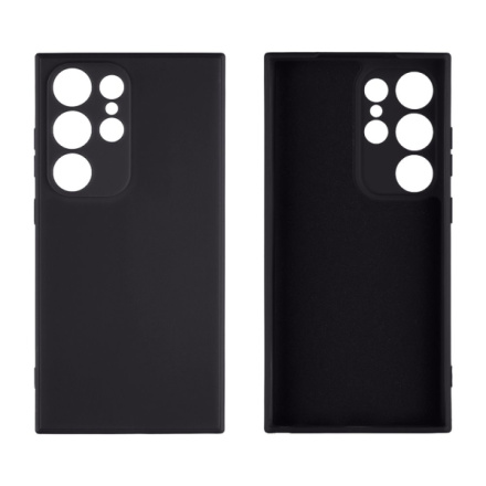 OBAL:ME Matte TPU Kryt pro Samsung Galaxy S24 Ultra Black, 57983119005