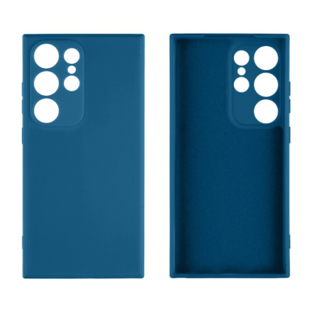 OBAL:ME Matte TPU Kryt pro Samsung Galaxy S24 Ultra Dark Blue, 57983119006