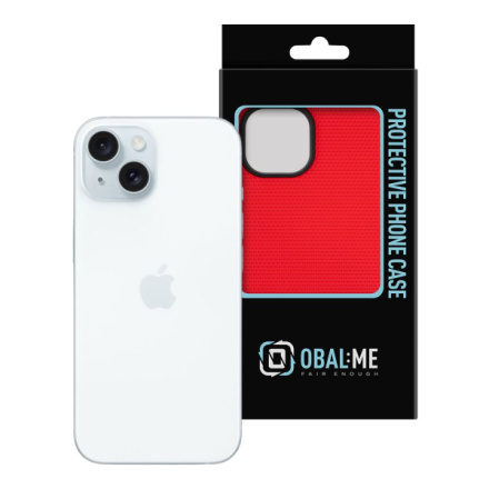 OBAL:ME NetShield Kryt pro Apple iPhone 15 Red, 57983119096