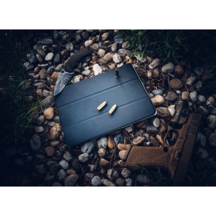 Tactical Book Tri Fold Pouzdro pro Samsung X610/X616 Galaxy Tab S9 FE+ Black, 57983119145