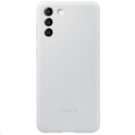 EF-PG996TJE Samsung Silikonový Kryt pro Galaxy S21+ Light Gray (Bulk), 57983119270