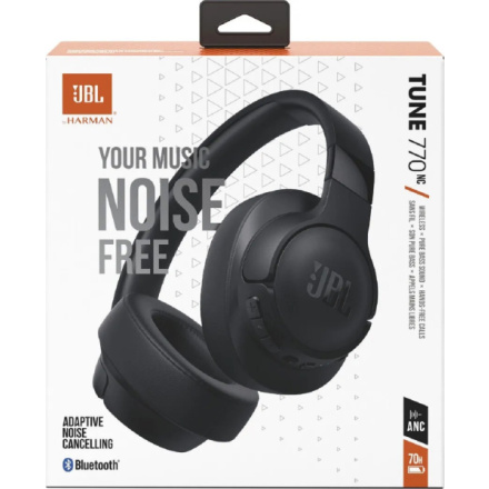 JBL Tune 770NC Bluetooth Headset Black, JBLT770NCBLK