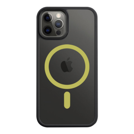 Tactical MagForce Hyperstealth 2.0 Kryt pro iPhone 12/12 Pro Black/Yellow, 57983121082