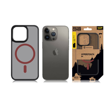 Tactical MagForce Hyperstealth 2.0 Kryt pro iPhone 13 Pro Black/Red, 57983121087