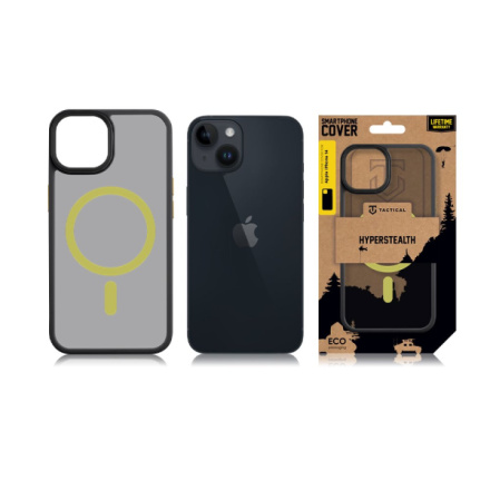 Tactical MagForce Hyperstealth 2.0 Kryt pro iPhone 14 Black/Yellow, 57983121092