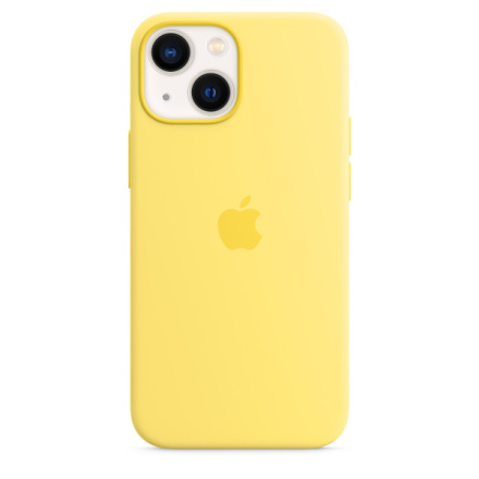  Apple Silikonový Kryt vč. Magsafe pro iPhone 13 Mini Lemon Zest, MN5X3ZE/A