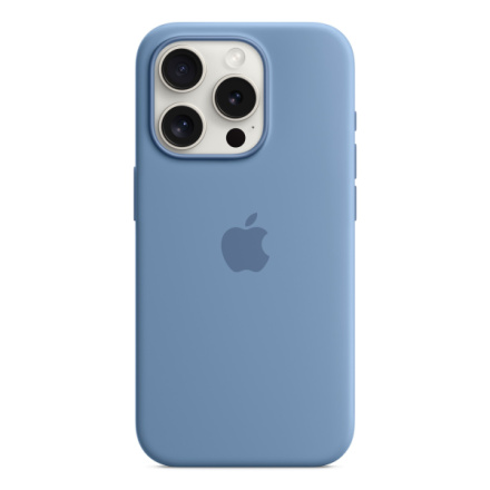  Apple Silikonový Kryt vč. Magsafe pro iPhone 15 Pro Winter Blue, MT1L3ZM/A