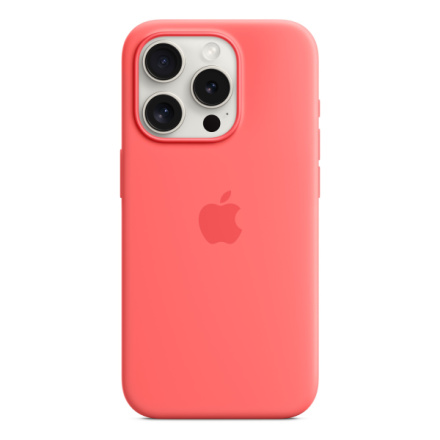  Apple Silikonový Kryt vč. Magsafe pro iPhone 15 Pro Guava, MT1G3ZM/A