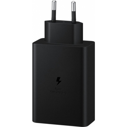 EP-T6530NBE Samsung Trio (2xUSB-C,1xUSB-A) 65W Cestovní nabíječka Black, EP-T6530NBEGEU