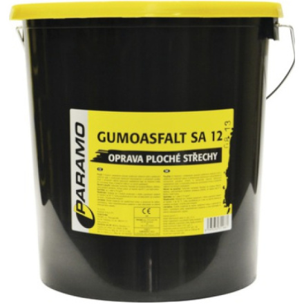 Gumoasfalt SA 12 asfaltový nátěr na opravu střech černý, 30 kg