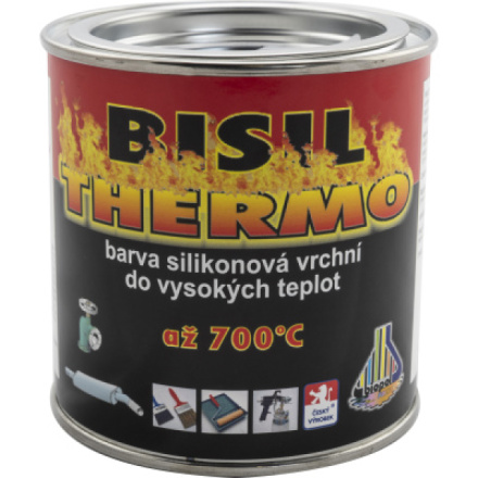 Bisil Thermo žáruvzdorná barva 700 °C, 0199 černá, 350 g