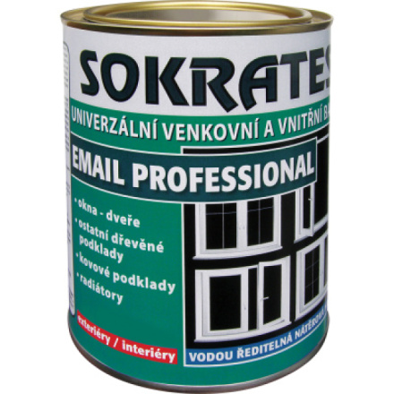 Sokrates Professional vrchní univerzální barva, bílá, 0,7 kg