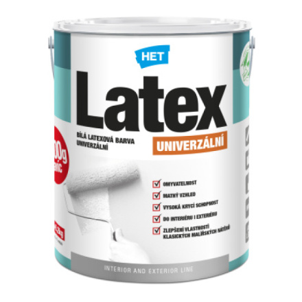 Het Latex univerzální, bílý, 1 kg