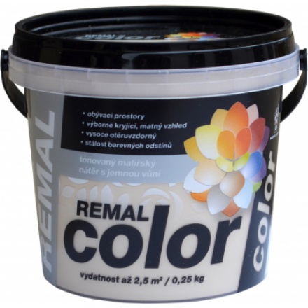 REMAL Color malířská barva na zeď 230 Magnolie, 250 g