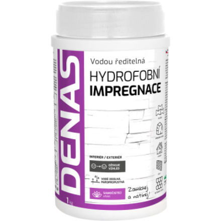 DENAS HYDROFOBNÍ IMPREGNACE, 1 kg