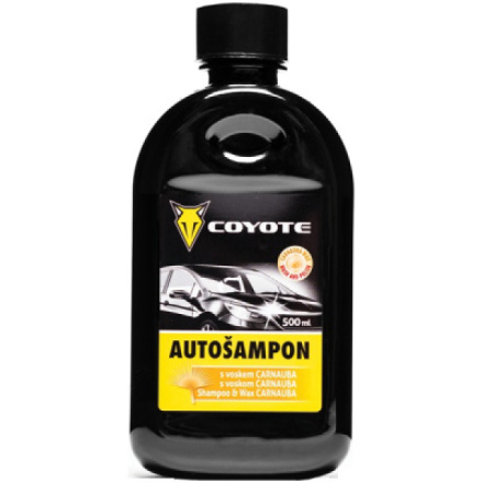 Coyote Autošampon s voskem, 500 ml