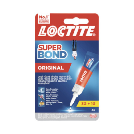 Loctite Super Attak univerzální vteřinové lepidlo, 4 g