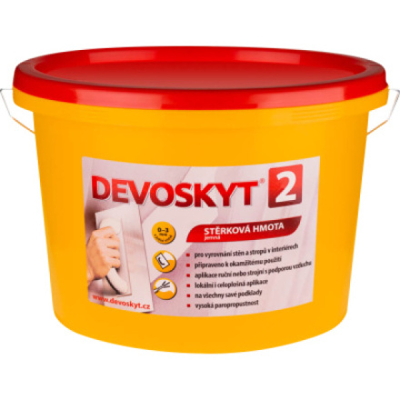 Devoskyt hrubost 2, stěrková hmota do interiéru, 21 kg