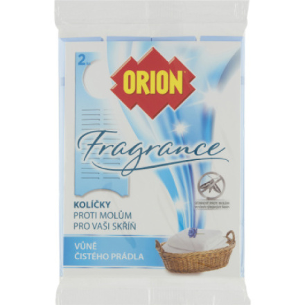 Orion Fragrance Kolíčky proti molům vůně čistého prádla 2 ks