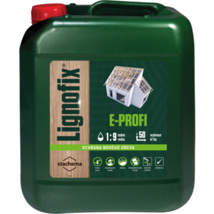 Lignofix E-profi prevence proti hmyzu, plísním, houbám, čirý, 5 kg