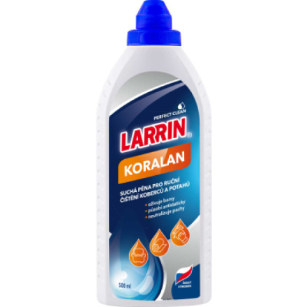 Larrin Koralan, pro ruční čištění koberců a potahů, 500 ml