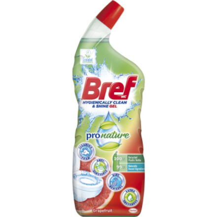 Bref WC gel Pro Nature Grapefruit WC čistič, 700 ml