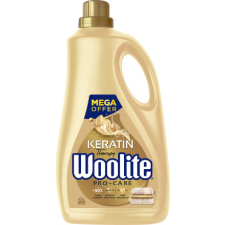 Woolite Keratin Therapy Pro-Care prací gel, 3,6 l, 60 dávek