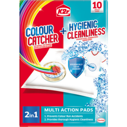 K2R 2v1 Colour Catcher & Hygienic CleanLiness sáčky do pračky, 10 ks