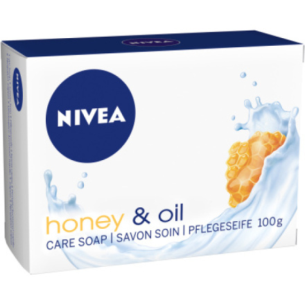 Nivea Honey & Oil mýdlo s medem a olejem, 100 g