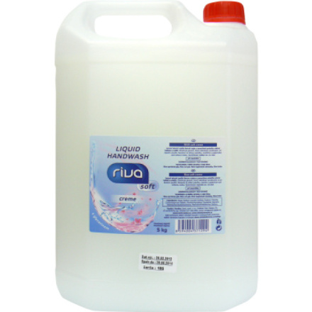 Riva Creme hydratační tekuté mýdlo, náplň, 5 kg