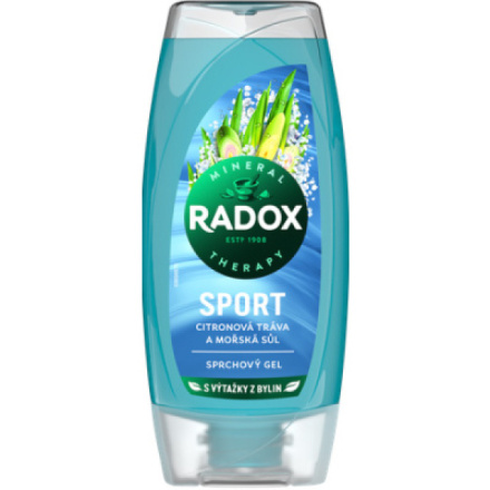 Radox sprchový gel Sport citronová tráva a mořská sůl, 225 ml