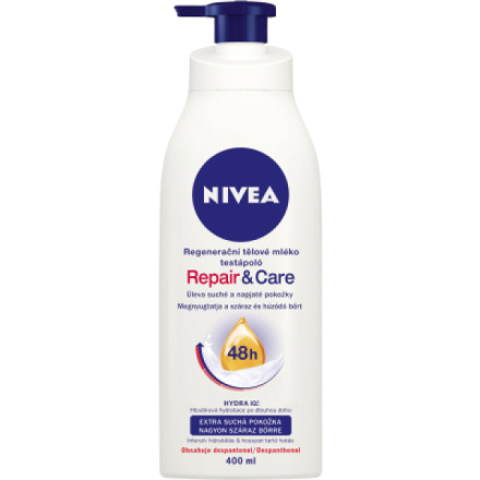 Nivea Repair & Care regenerační tělové mléko, 400 ml