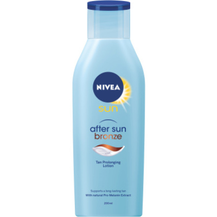 Nivea Sun After Sun Bronze mléko po opalování prodlužující opálení, 200 ml