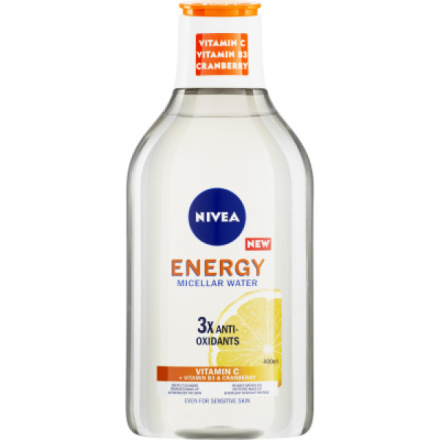 Nivea Energy energizující micelární voda, 400 ml