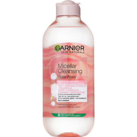 Garnier Skin Naturals Rose Water micelární voda, 400 ml