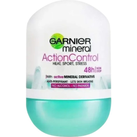 Garnier Mineral Action Control kuličkový antiperspirant, 50 ml