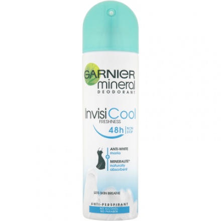 Garnier Mineral Invisi Cool Freshness minerální deodorant pro ženy, deosprej 150 ml
