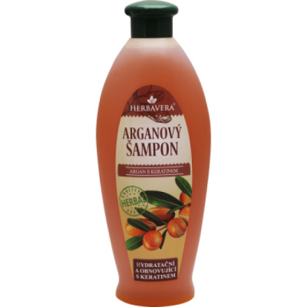 Herbavera Arganový šampon, 550 ml
