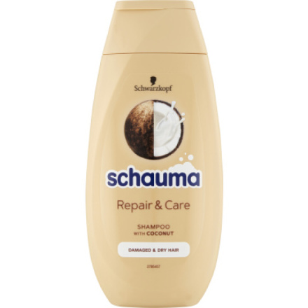 Schauma Repair & Care šampon pro poškozené a suché vlasy, 250 ml