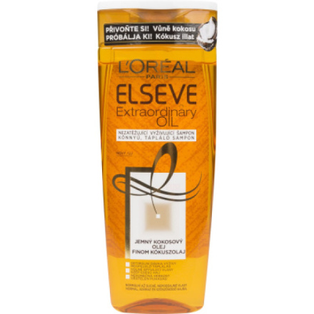 L’Oréal Elseve Extraordinary Oil Coconut vyživující šampon, 250 ml