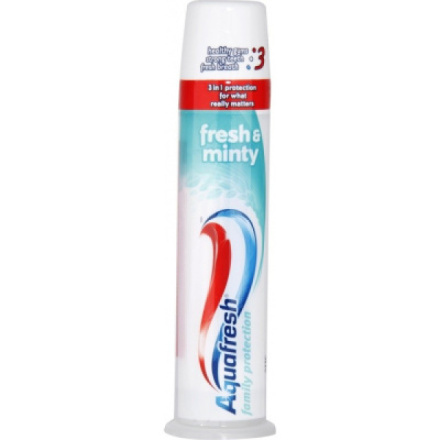 Aquafresh Fresh Minty, zubní pasta, 100 ml