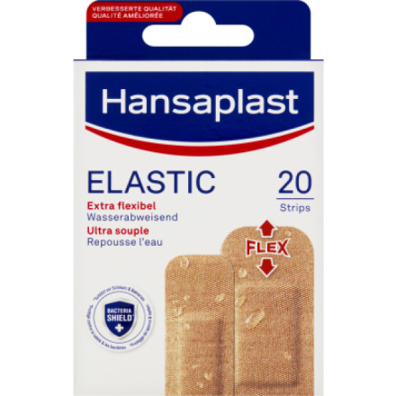 Hansaplast Elastic pružná náplast 20 ks