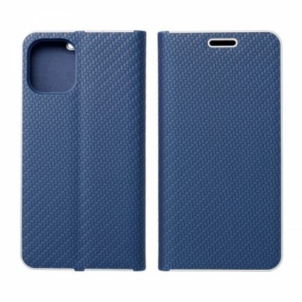 Forcell LUNA Book Carbon for Xiaomi Redmi Note 11 5G/Redmi Note 11T 5G/Poco M4 PRO 5G modrá 106100