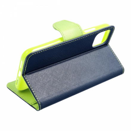 Pouzdro Telone Fancy Book case for XIAOMI Redmi NOTE 11 / 11S navy / lime 106957