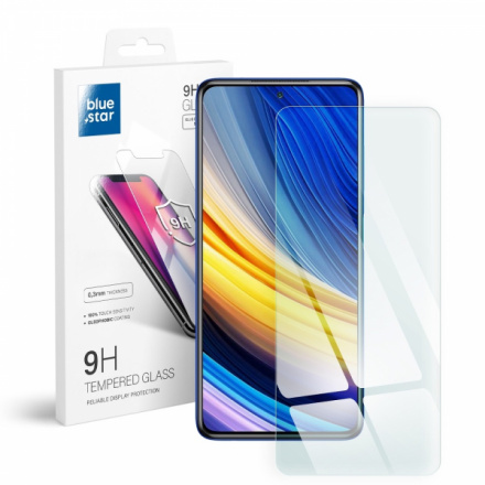 Ochranné tvrzené sklo 9H Blue Star - Xiaomi Poco M4 Pro, 107081