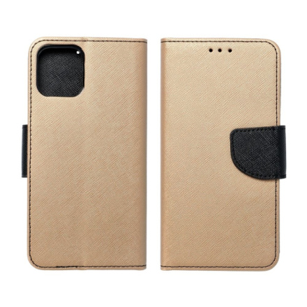 FANCY Book case for  XIAOMI Redmi 9A gold / black 441395