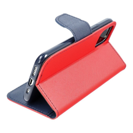 Fancy Book case for SAMSUNG A52 LTE / A52 5G / A52S red/navy 441425