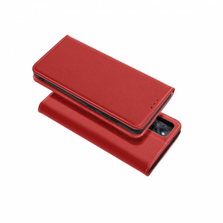 Leather case SMART PRO for SAMSUNG A13 4G claret 450163